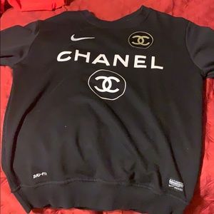 Custom Chanel/Nike Sweatshirt